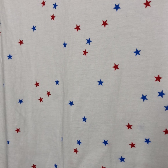 Fifth Sun Red White Blue Star Tank Size L - Picture 5 of 6